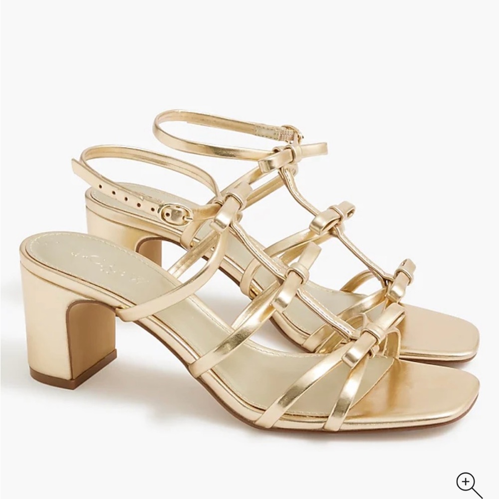 Bow Heeled Sandals